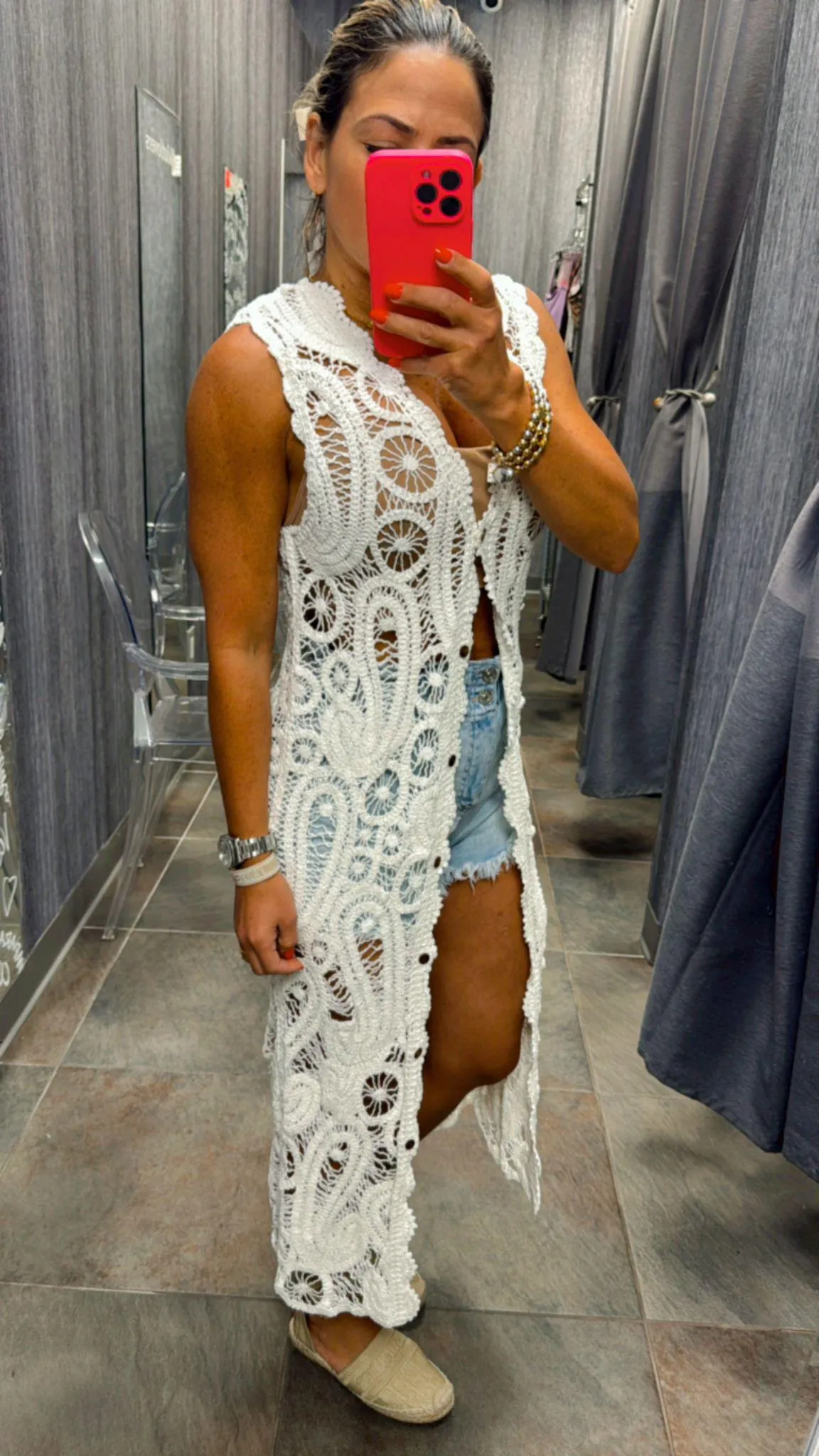 117 Crochet cover up cardigan