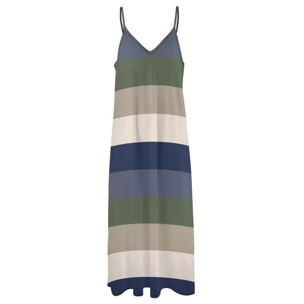 Adorn Narrow Band Sling Ankle Long Dress