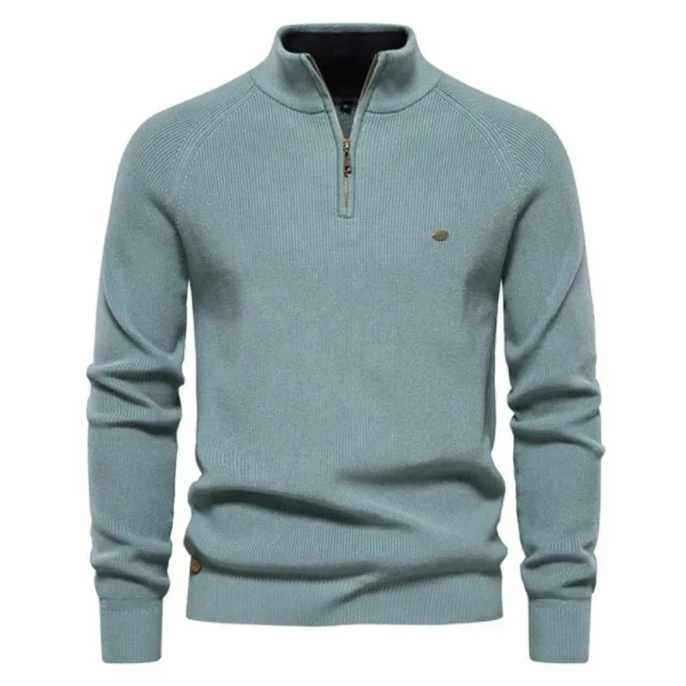 ALAN - Cotton knitted sweater for men