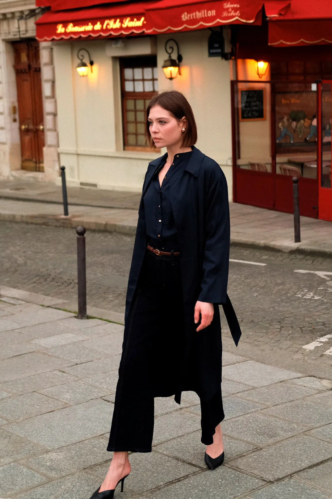 Anya Shirt Navy