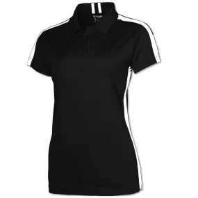 BAW Women's Black/White Xtreme Tek Galaxy Polo