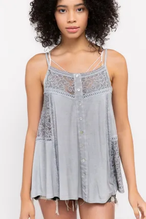 Beauty in the Button Tank
