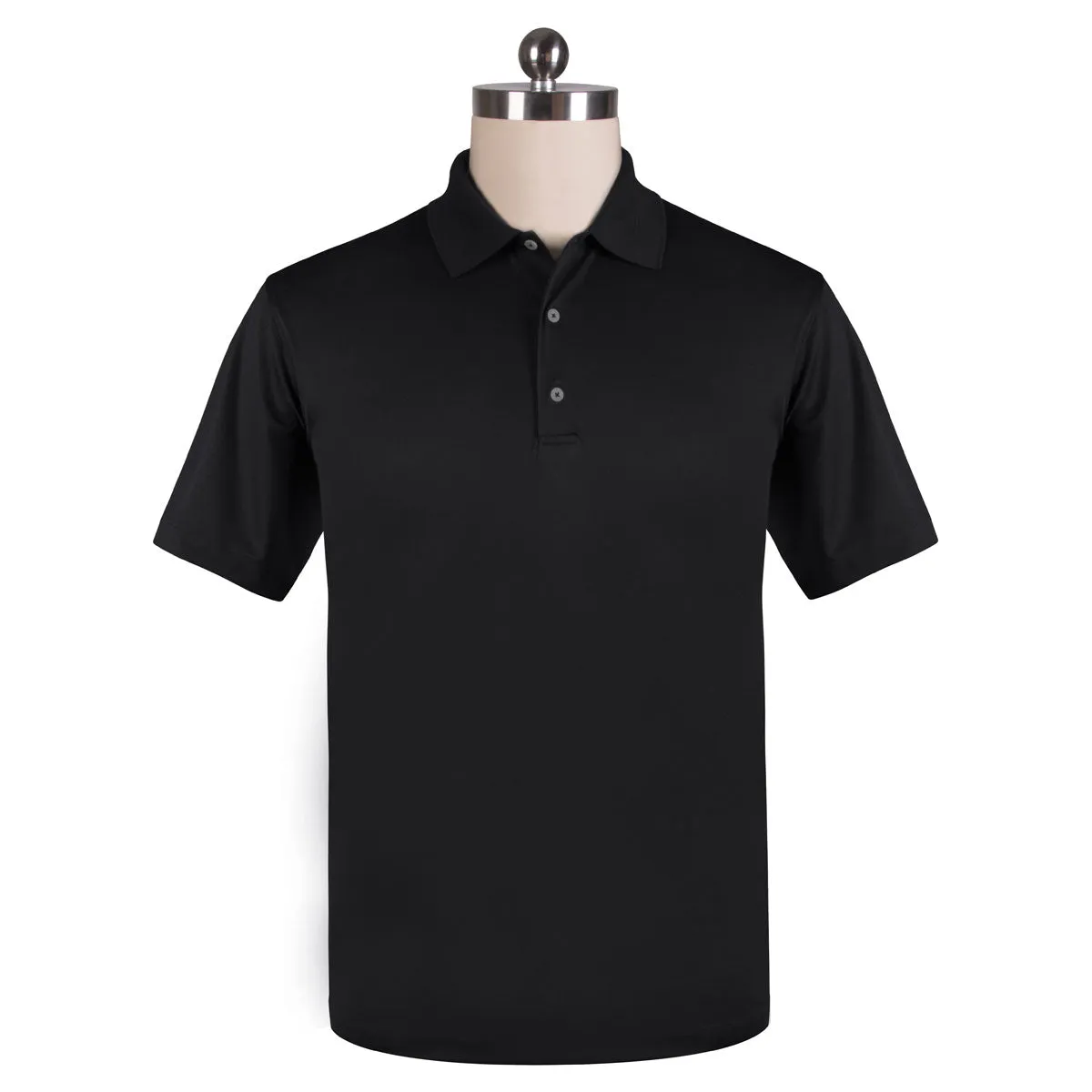 Bermuda Sands Men's Black Falcon Polo