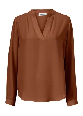 Billie shirt - Mocha Bisque