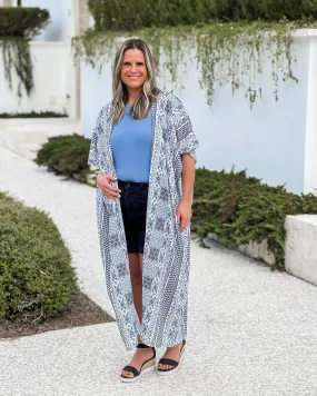 Bohemian Long Kimono