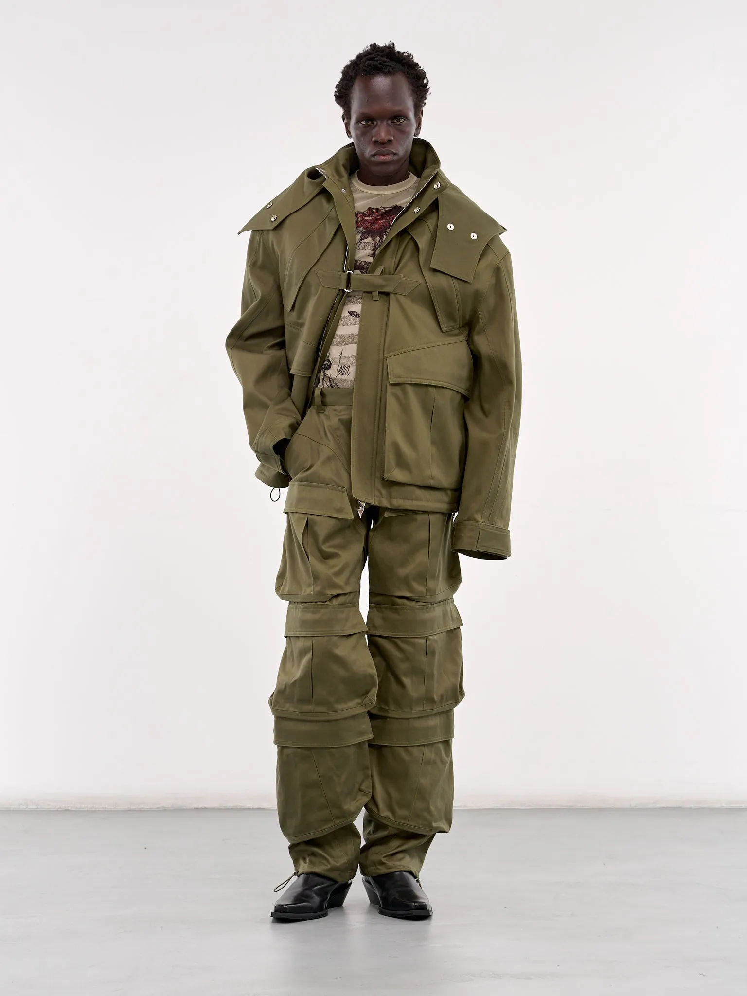 Cargo Pants (25P1PA0483264-KHAKI)