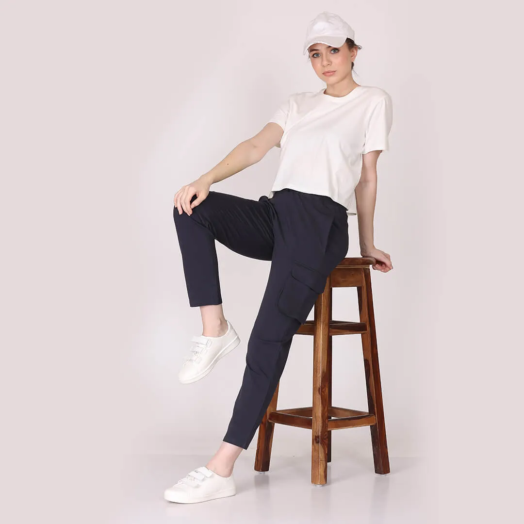 Cargo Pants - Denim Blue