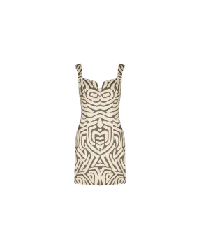 CECE MINI DRESS MAZE