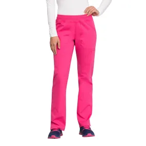 Cherokee Workwear Professionals Women's Scrubs Pant Mid Rise Straight Leg Pull-On Cargo WW170