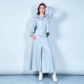Classic button-up shirt with pocket wholesale