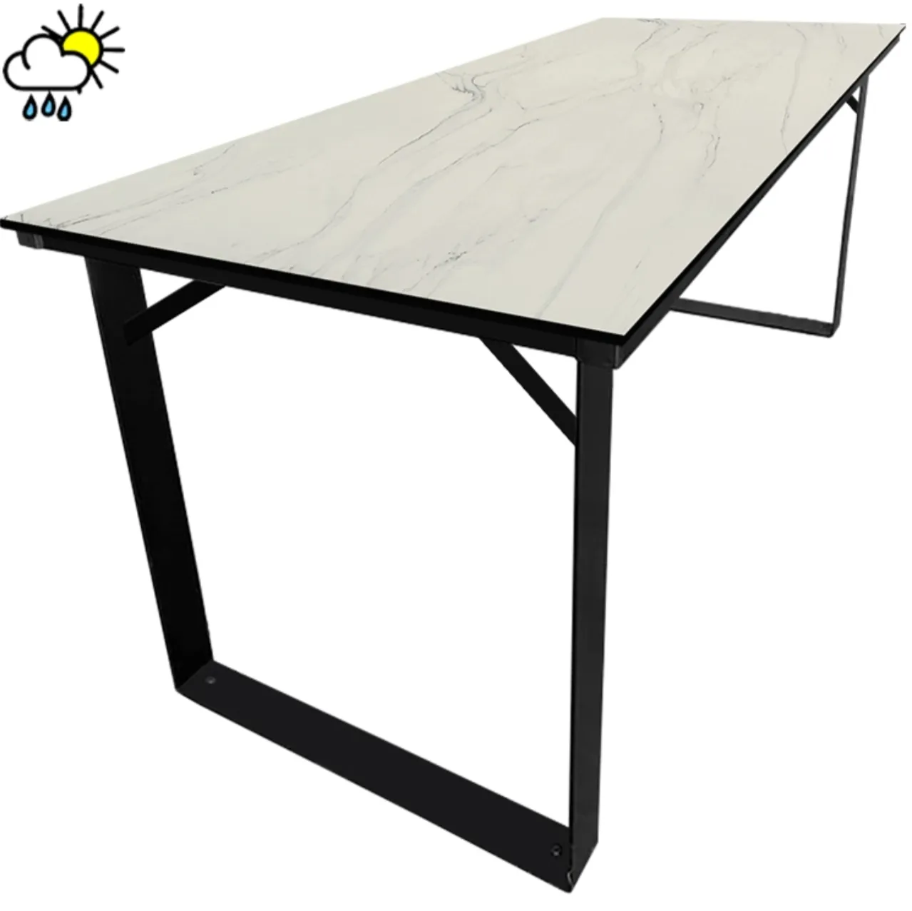 Corelite Composite Outdoor Restaurant Patio Table Tops
