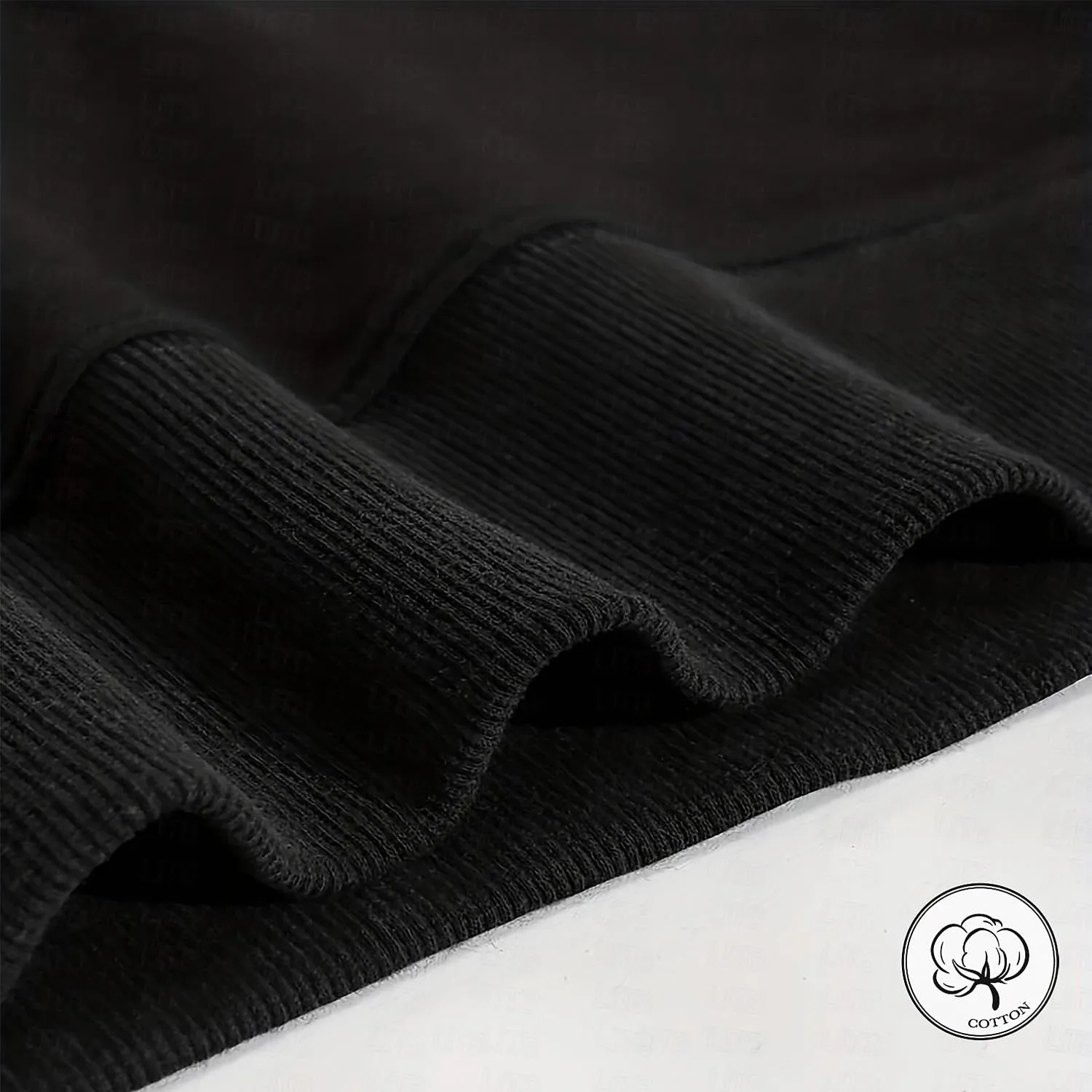 Cotton Crew Neck Pullover Sweatshirt