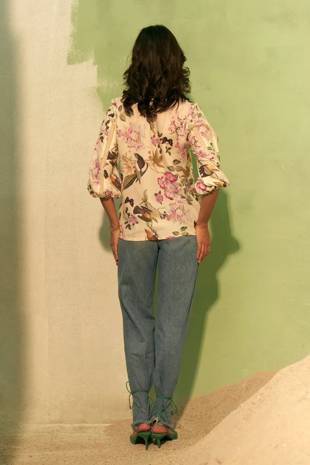 Dainty Spring Hue Blouse