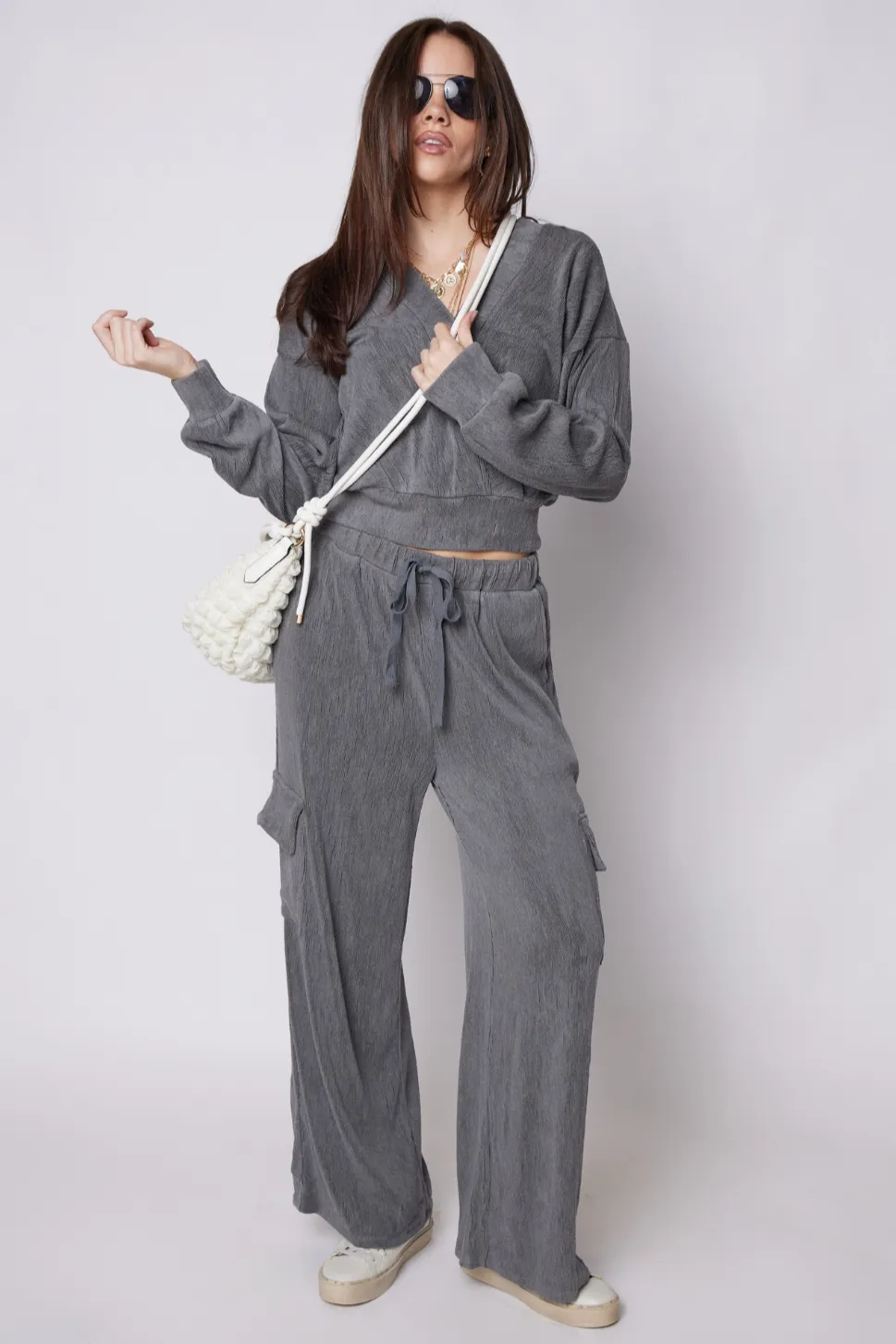Darcy Knit Cargo Pants