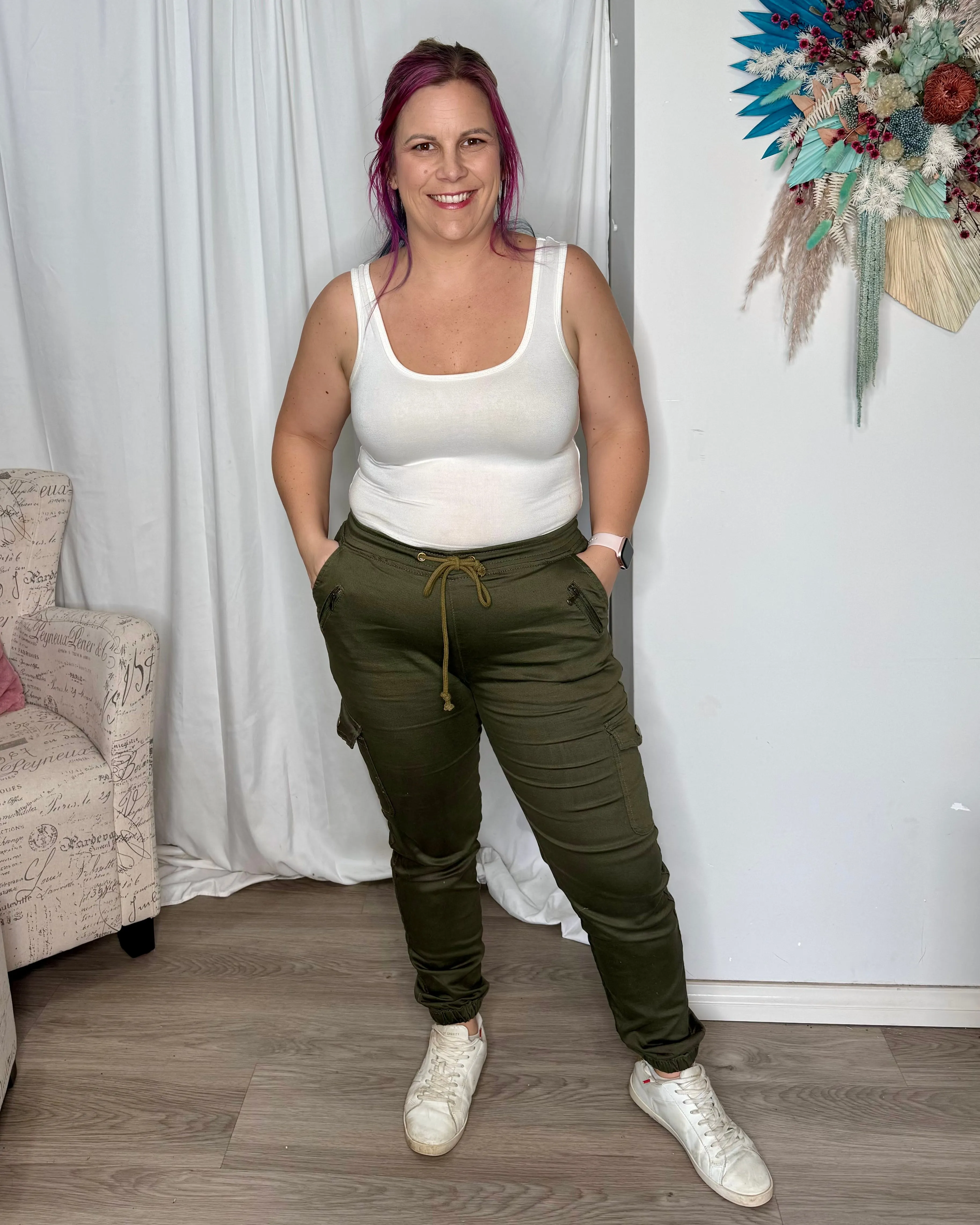 Detroit Cargo Pants - Khaki