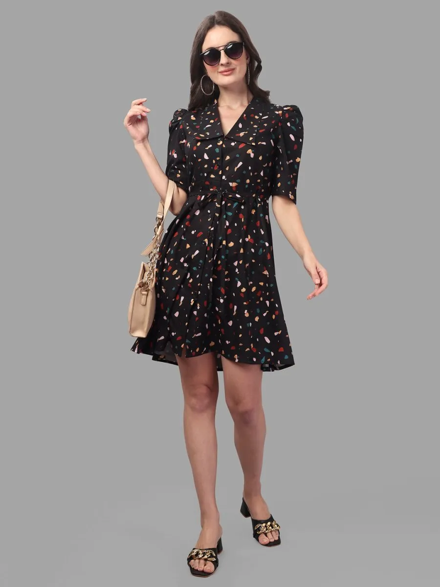dresses for Women western wear Black