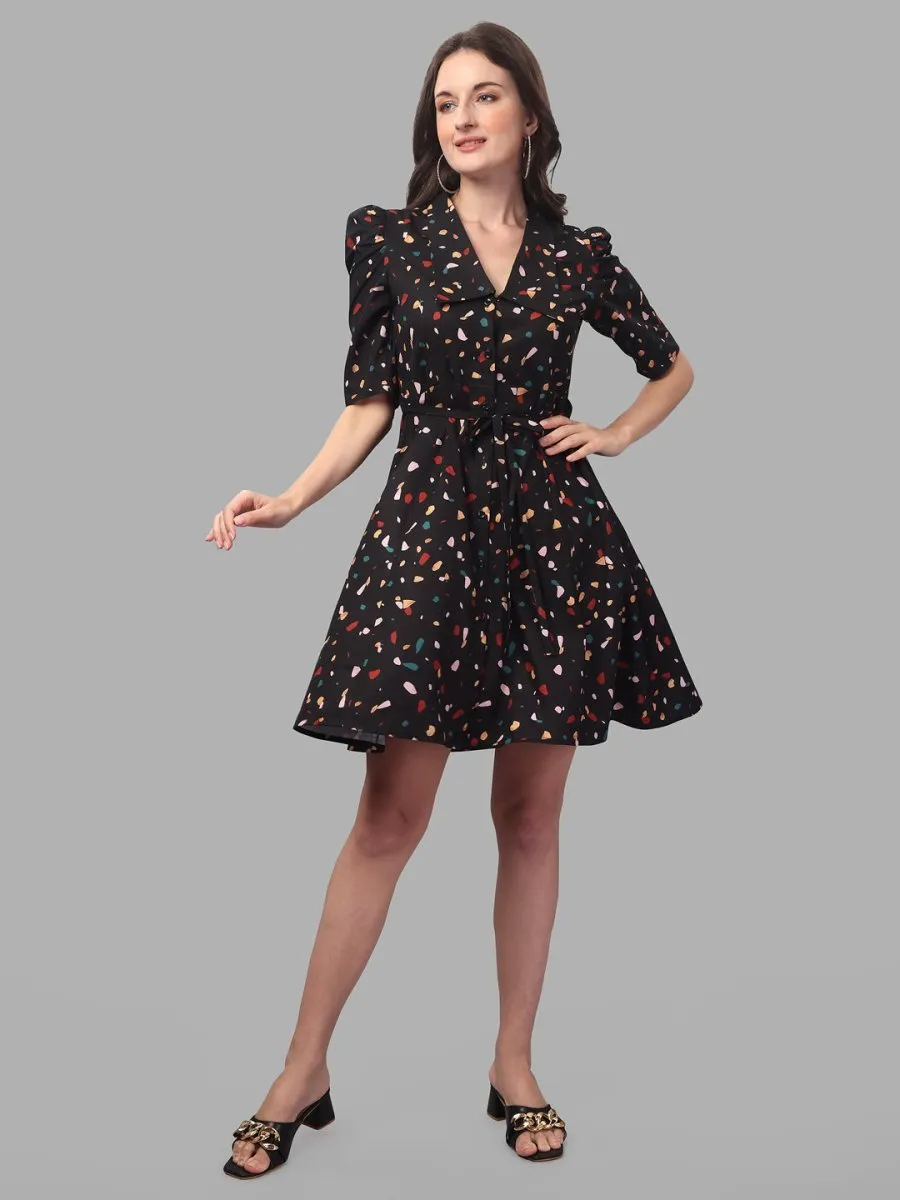dresses for Women western wear Black