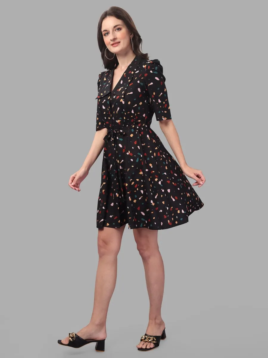 dresses for Women western wear Black