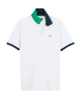 Eden Park White short-sleeved polo shirt - White