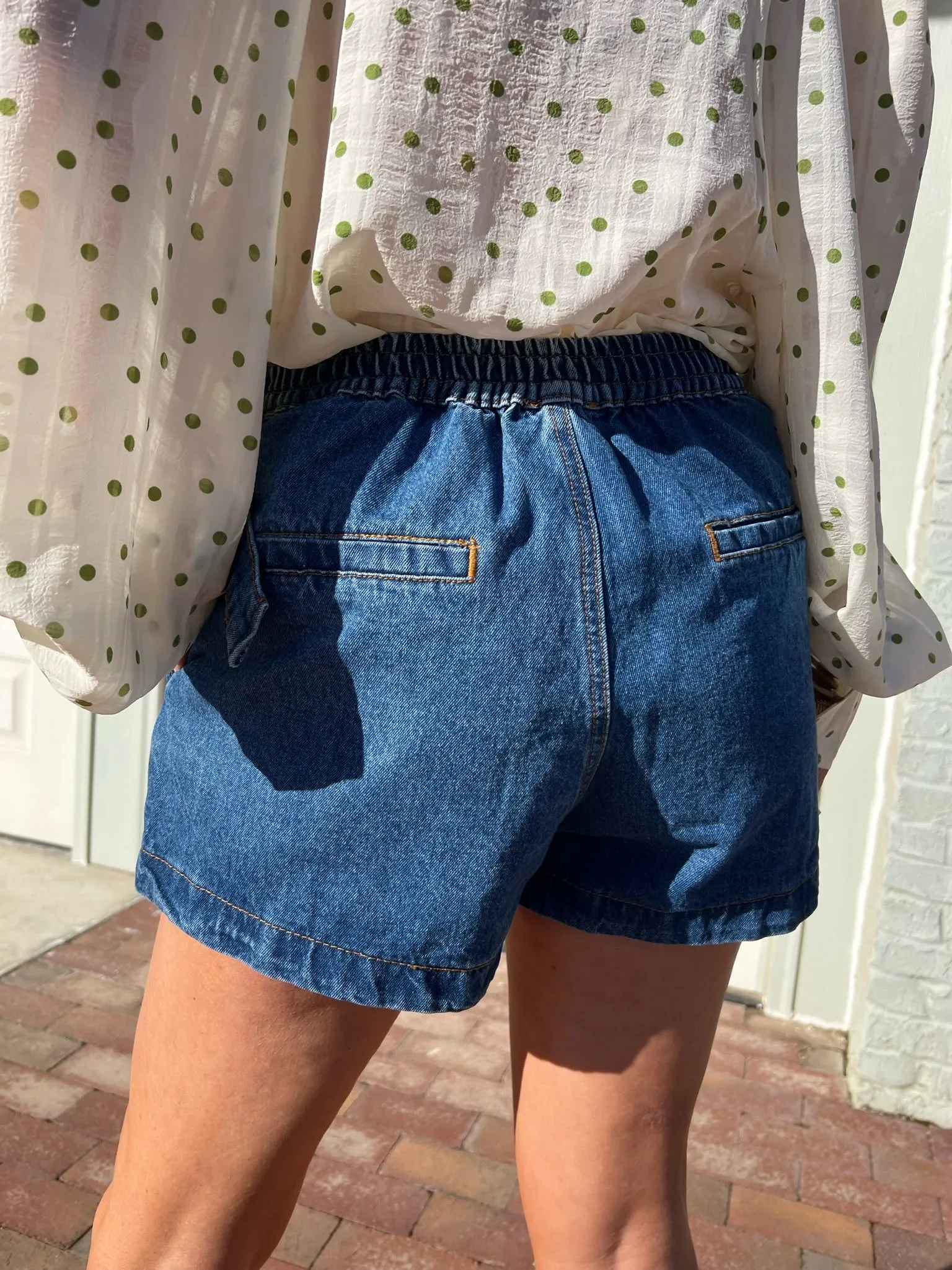 Entro | Buckle Up Skort LT. Denim