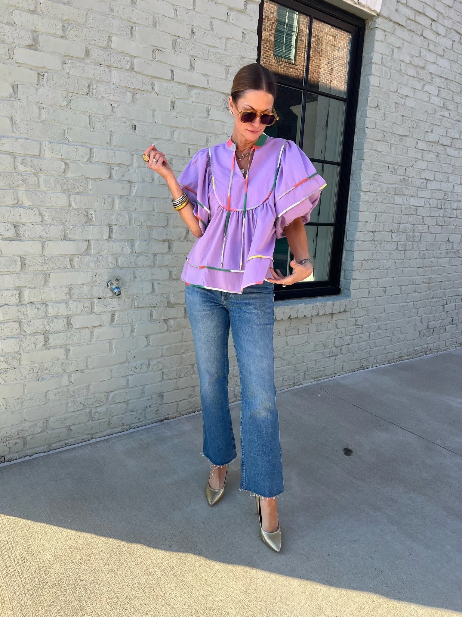 Every Little Thing Top Lavender