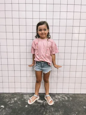 GIRLS DENIM SHORTS