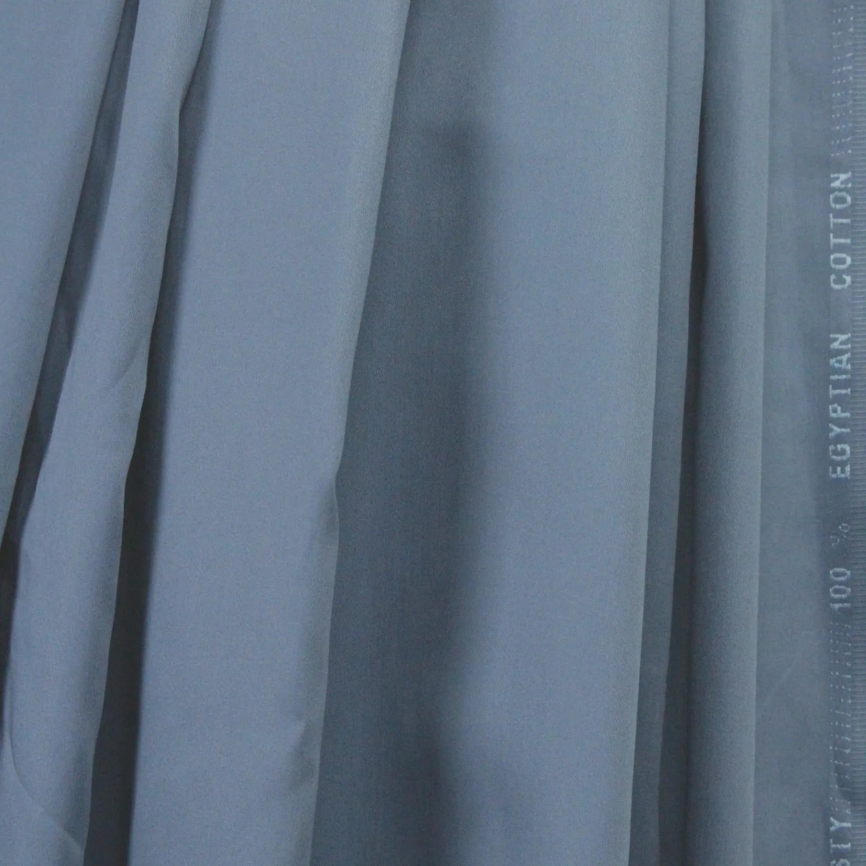 Giza 100% Egyptian cotton shirting - cadet blue