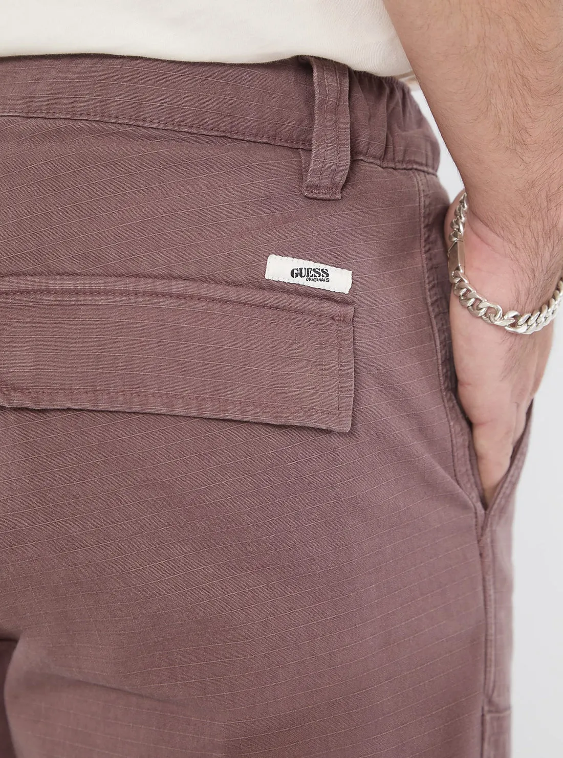Guess Originals Ripstop Panel Cargo Pant