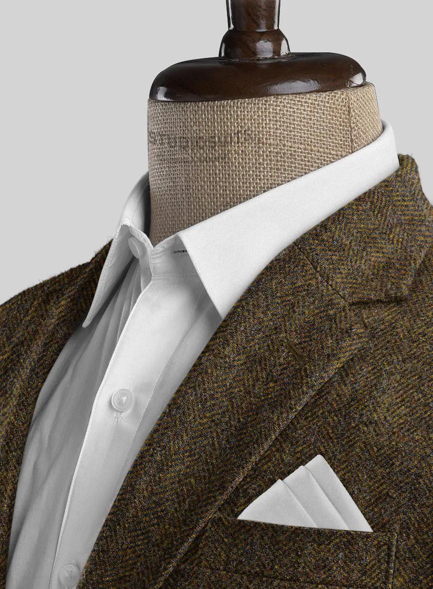Haberdasher Mustard Brown Tweed Jacket