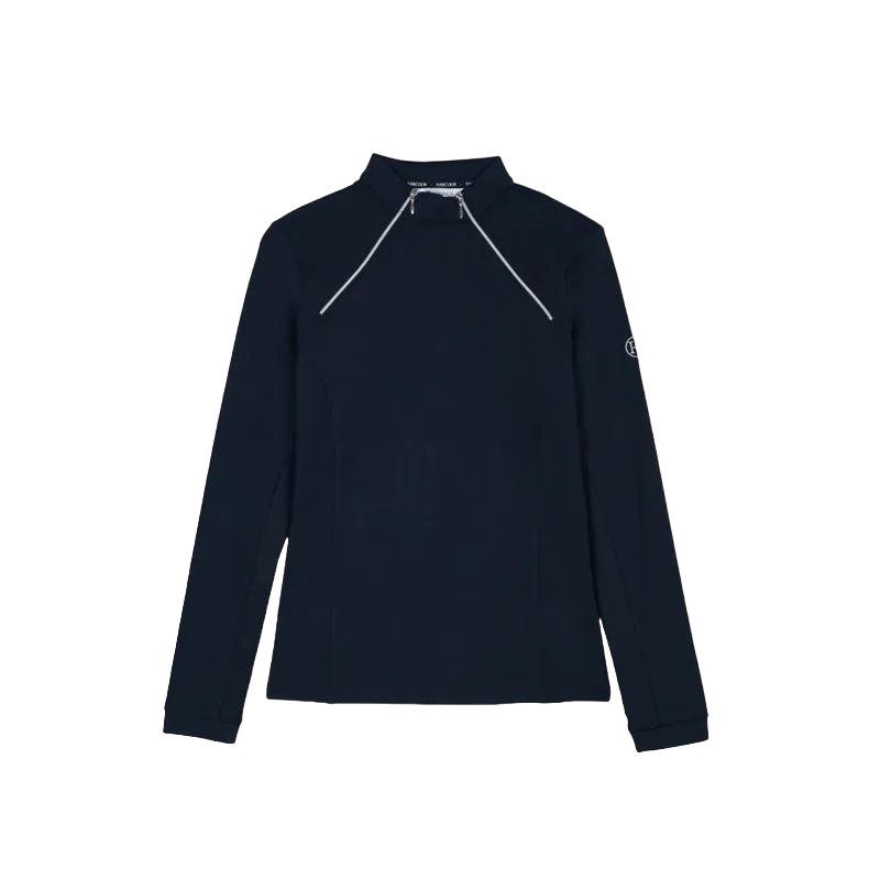 Harcour - Polo manches longues femme Prelude marine