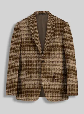 Harris Tweed Russet Houndstooth Jacket