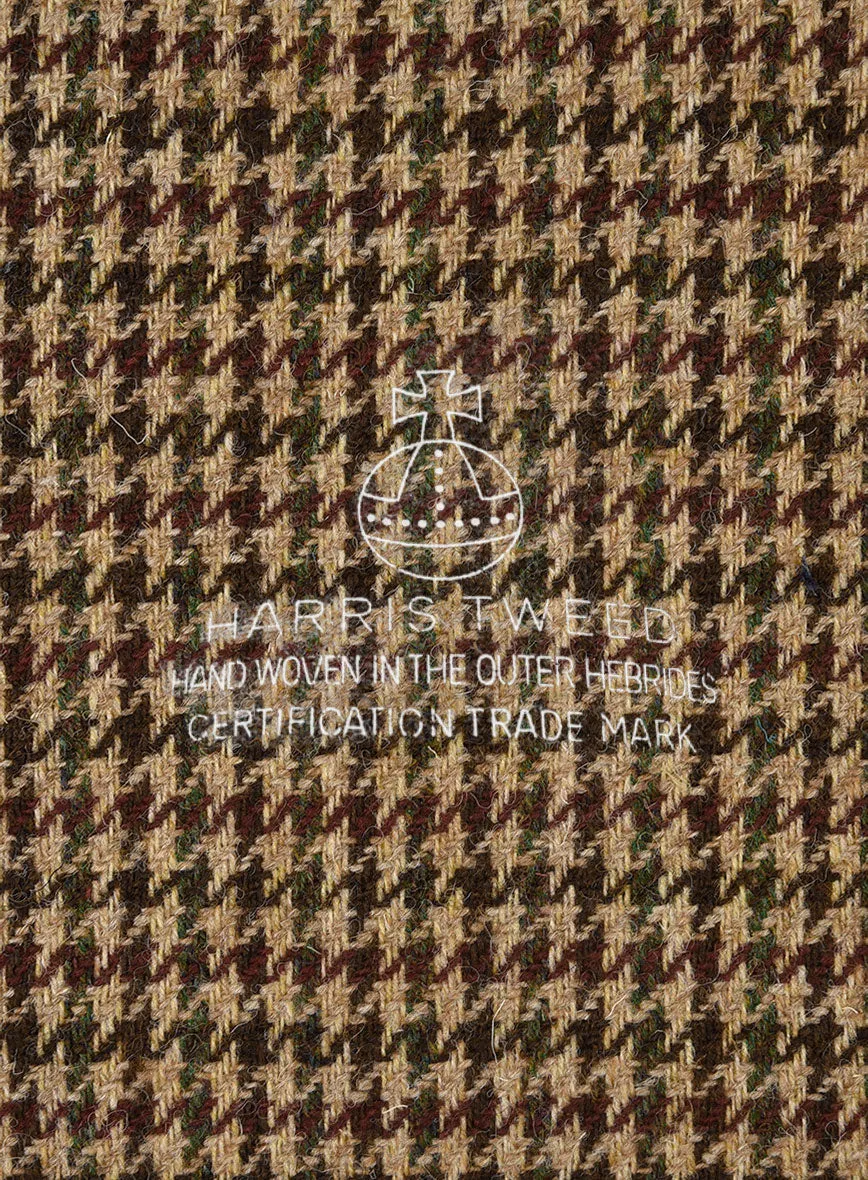 Harris Tweed Russet Houndstooth Jacket