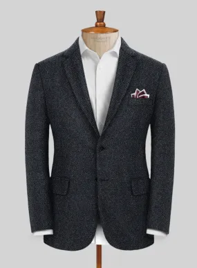 Highlander Heavy Blue Bedford Tweed Jacket