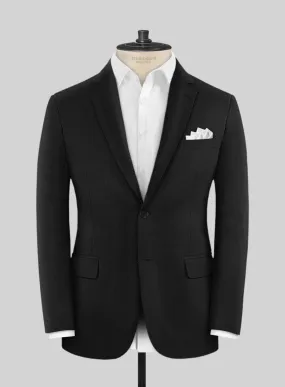 Huddersfield Stretch Black Wool Jacket