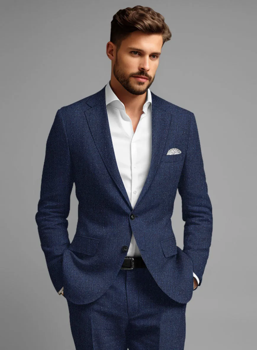 Italian Brandy Blue Linen Jacket