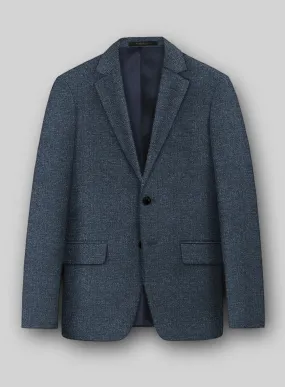 Italian Wool Linen Basket Weave Gulem Jacket