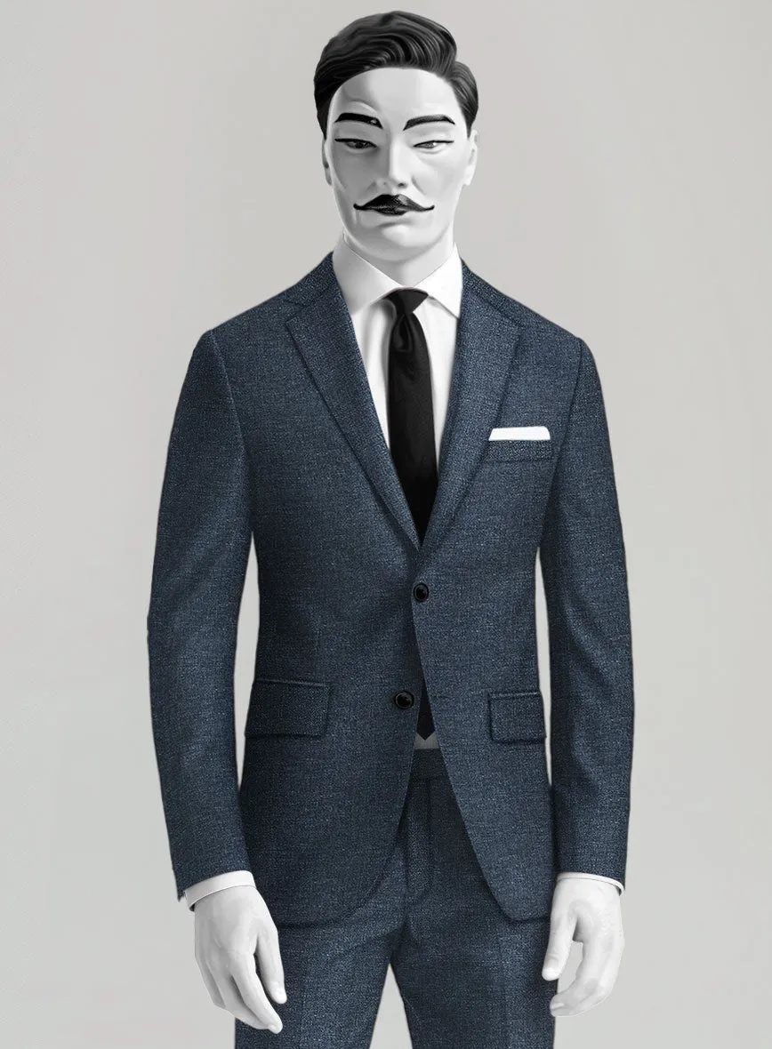 Italian Wool Linen Basket Weave Gulem Jacket