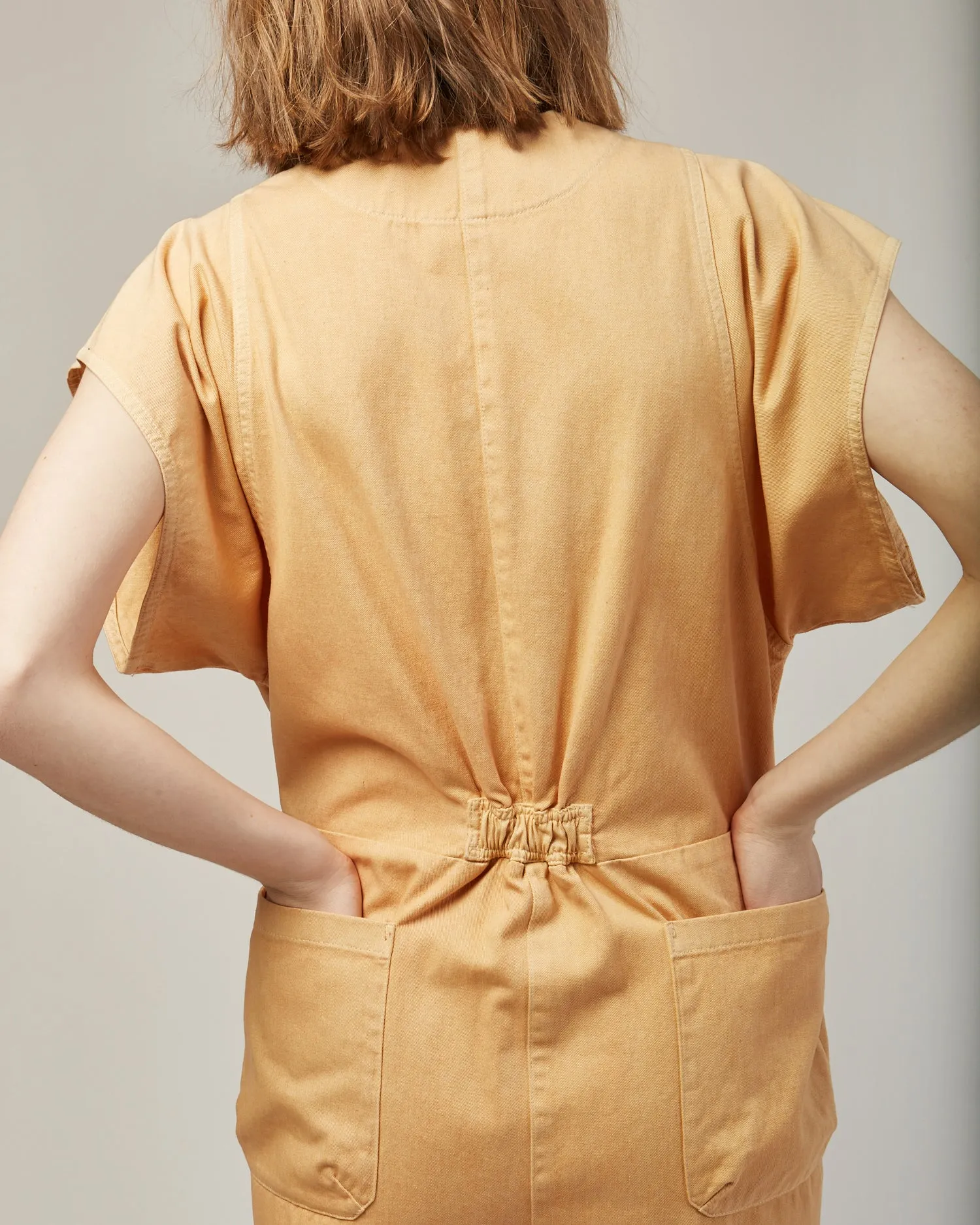 Level jumpsuit in sand
