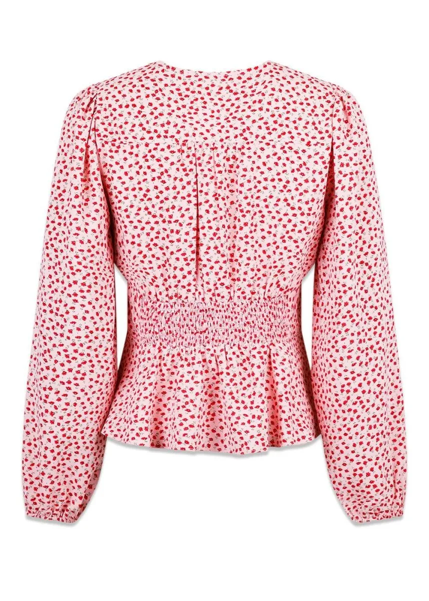 Meryl Light Rose Blouse - Rose