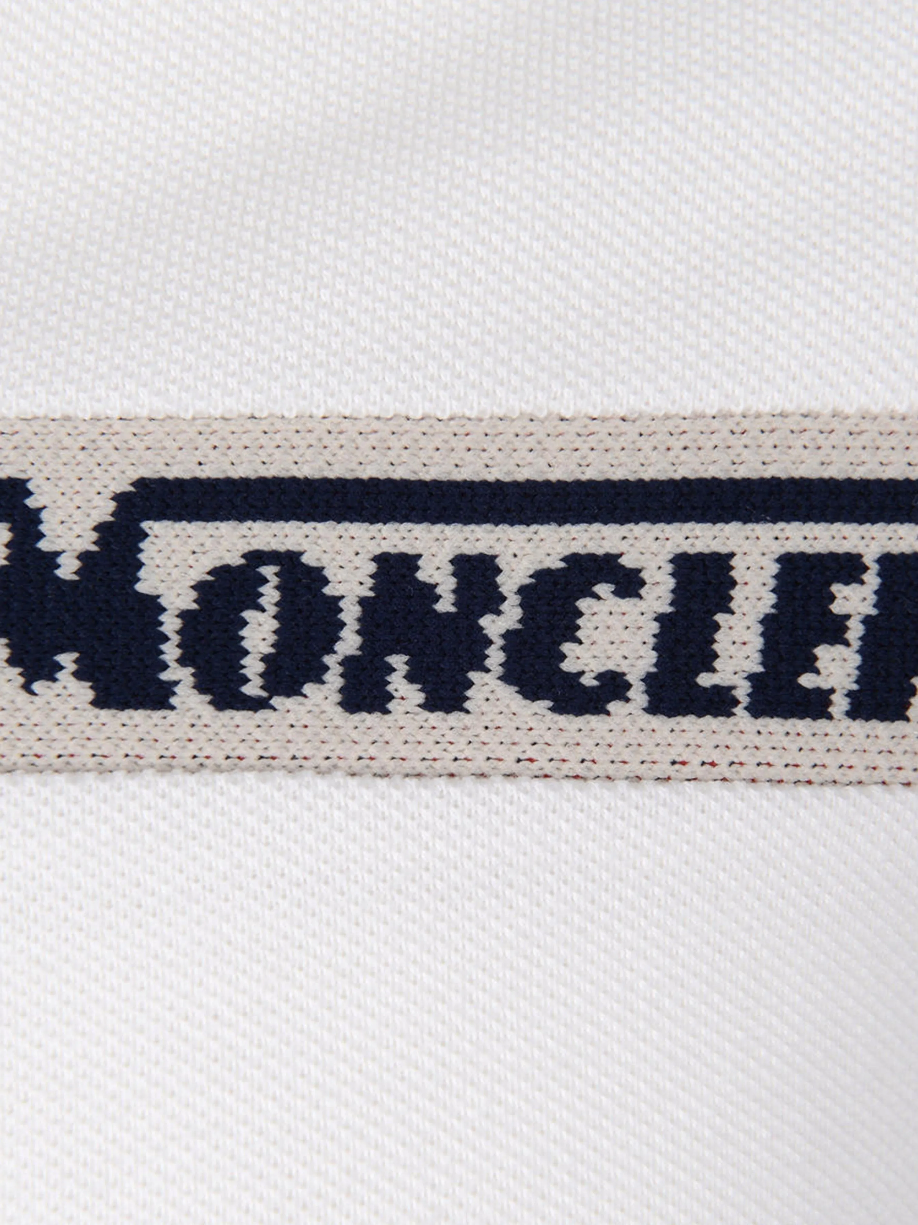Moncler Enfant Boys Polo Top - Cotton Logo Polo Top