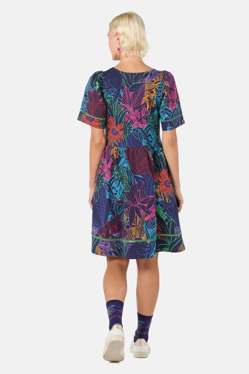 Monkey Forest Jersey Dress