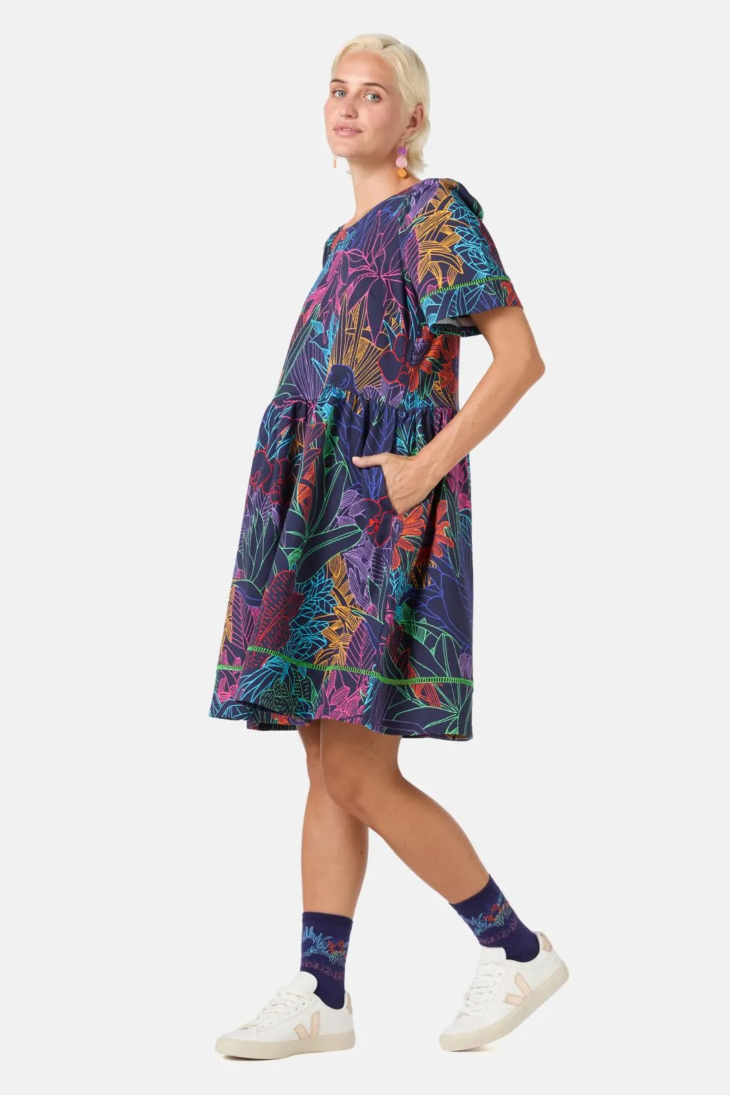 Monkey Forest Jersey Dress