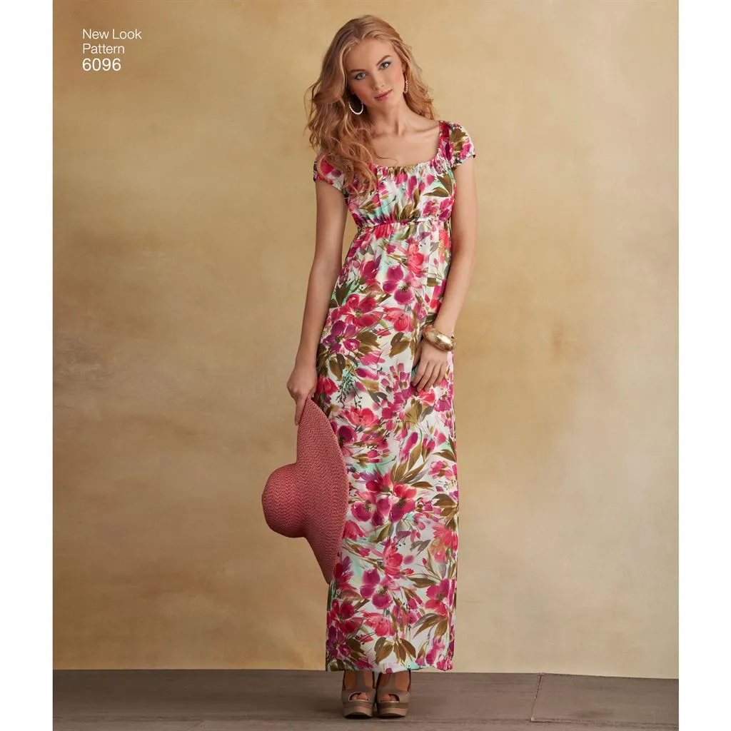 New Look Pattern 6096 Misses' Dresses