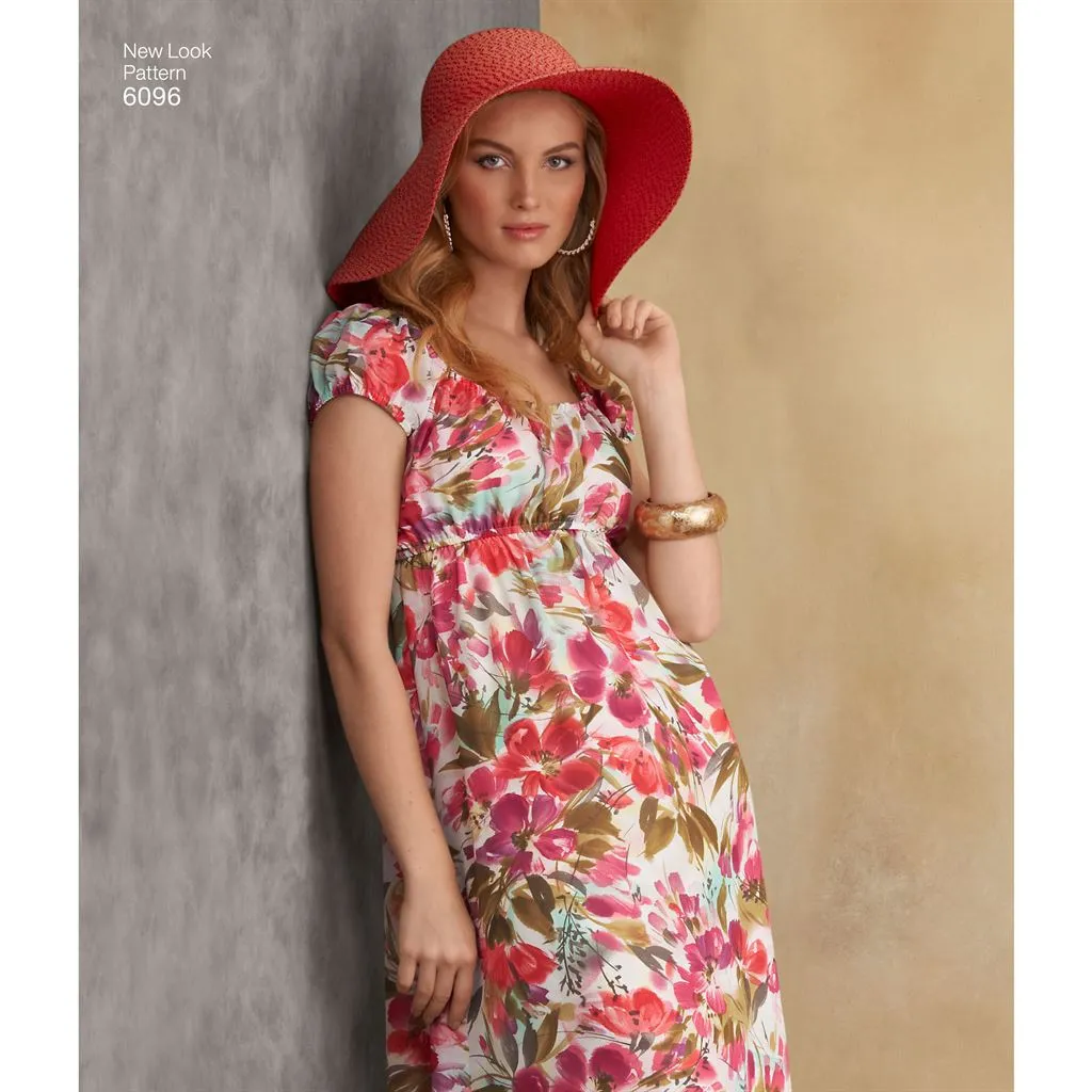 New Look Pattern 6096 Misses' Dresses