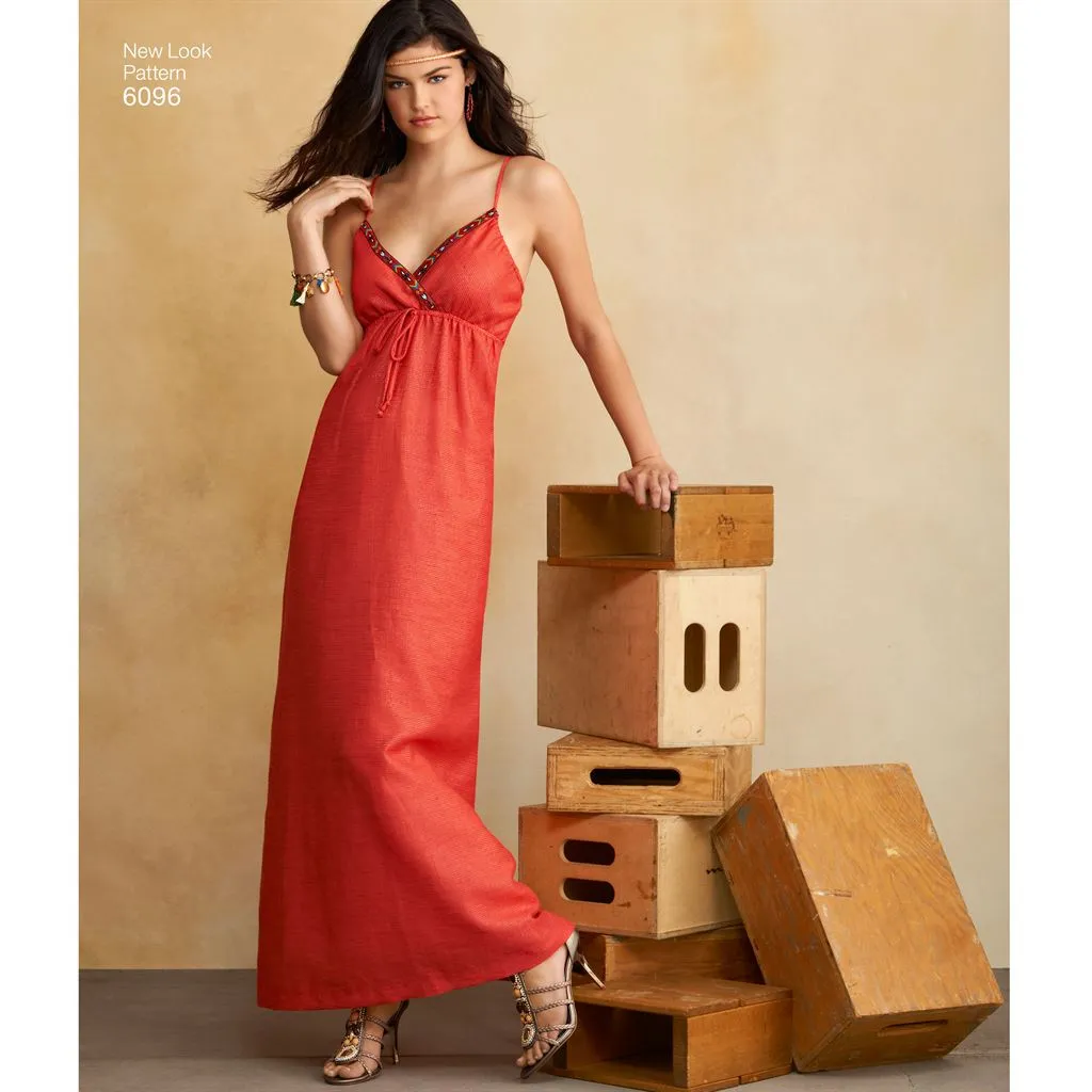 New Look Pattern 6096 Misses' Dresses