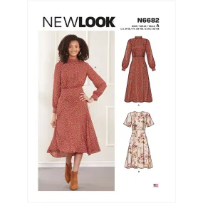 New Look Sewing Pattern N6682 Misses' Dresses