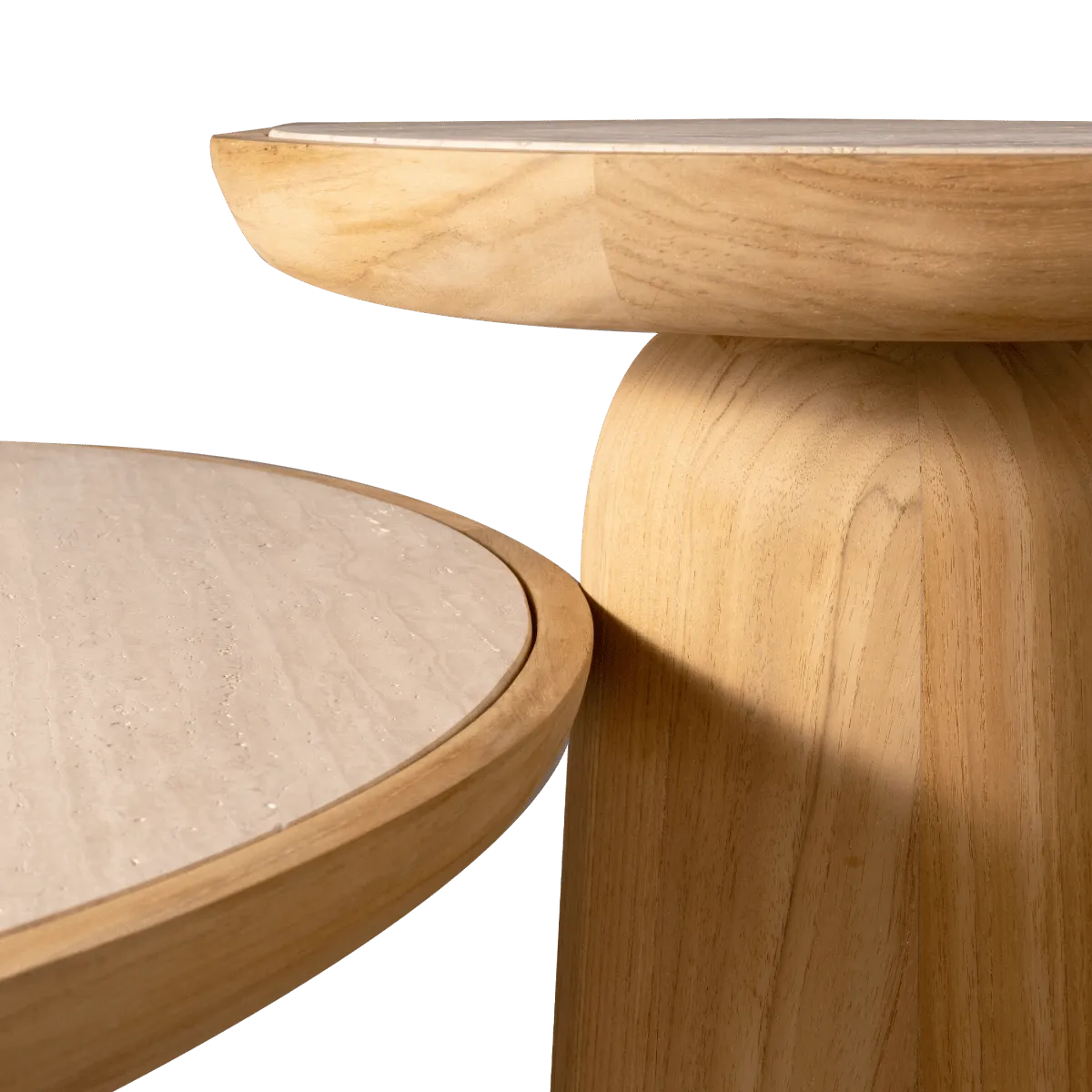 Nova Teak Round Side Table