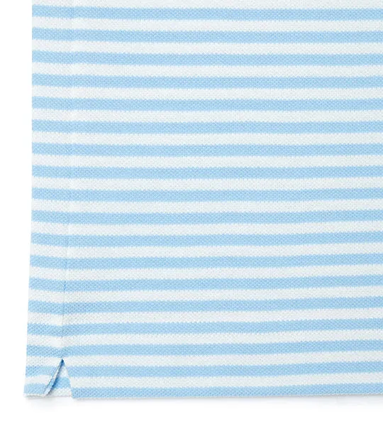 Original L.12.12 Striped Cotton Polo Shirt  White/Overview