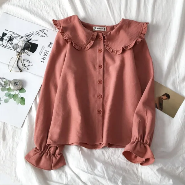 Peter Pan Collar Blouse