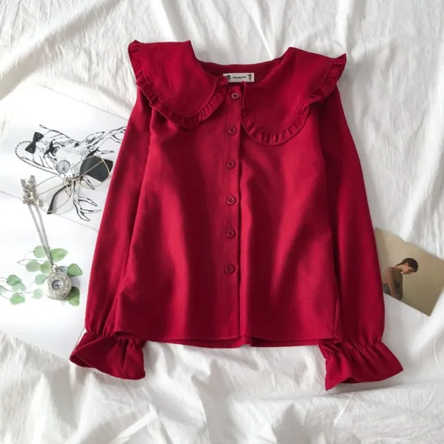 Peter Pan Collar Blouse
